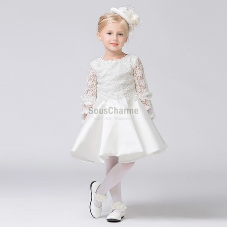 Robe blanche fille mariage robe-blanche-fille-mariage-81_13