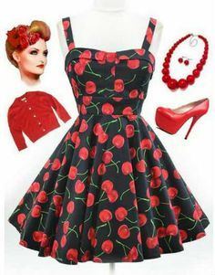 Robe courte pin up