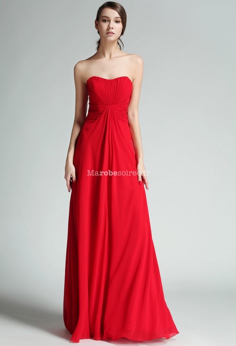 Robe de soirée pour mariage rouge robe-de-soiree-pour-mariage-rouge-68_19