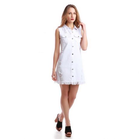 Robe en jean blanche robe-en-jean-blanche-48