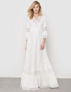 Longue robe blanche dentelle longue-robe-blanche-dentelle-35_6