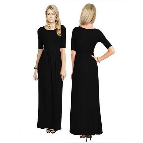 Longue robe noir simple longue-robe-noir-simple-94_5