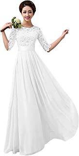 Robe longue blanche en dentelle robe-longue-blanche-en-dentelle-66_19