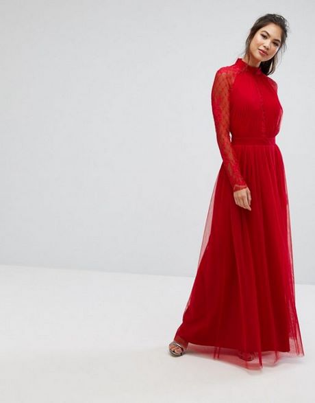 Robe longue rouge en dentelle robe-longue-rouge-en-dentelle-50