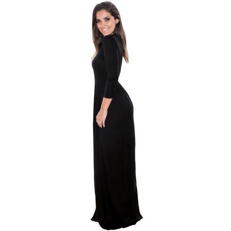 Robe noire longue simple robe-noire-longue-simple-06_16
