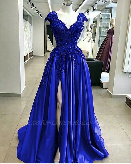 Robe de soirée bleu royal robe-de-soiree-bleu-royal-70_15