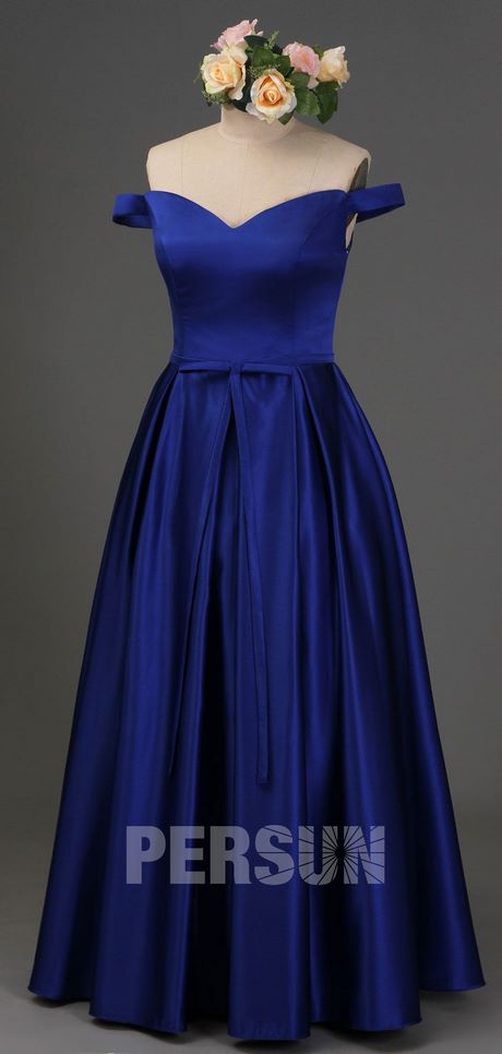 Robe de soirée bleu royal robe-de-soiree-bleu-royal-70_9