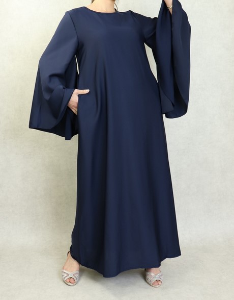Robe elegante bleu marine robe-elegante-bleu-marine-30_9