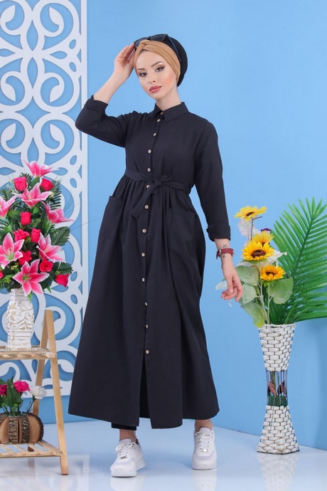 Robe longue cintrée noire robe-longue-cintree-noire-20_11