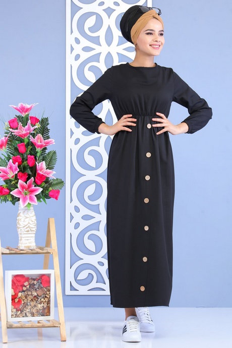 Robe longue cintrée noire robe-longue-cintree-noire-20_13