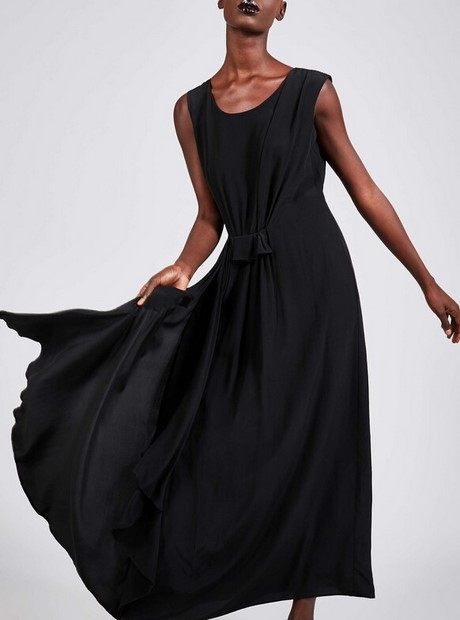 Robe longue noire habillée robe-longue-noire-habillee-82_10