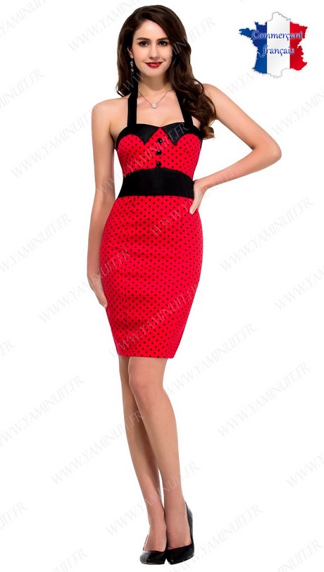 Robe rockabilly pin up pas cher
