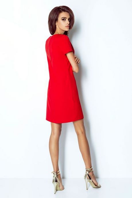 Robe rouge courte droite robe-rouge-courte-droite-14_11