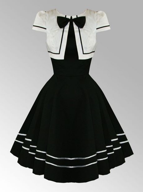 Robe vintage noir et blanche robe-vintage-noir-et-blanche-80_11