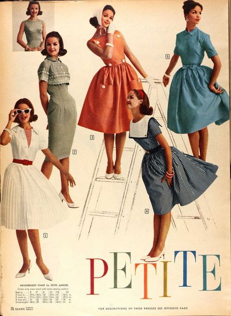 Vetements mode année 1950