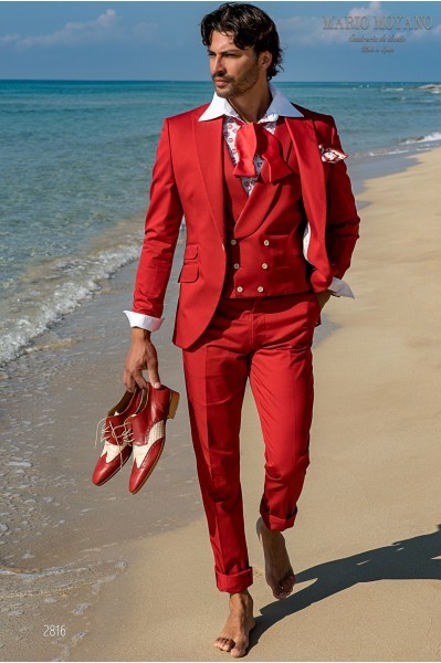 Costume de mariage rouge costume-de-mariage-rouge-89_3