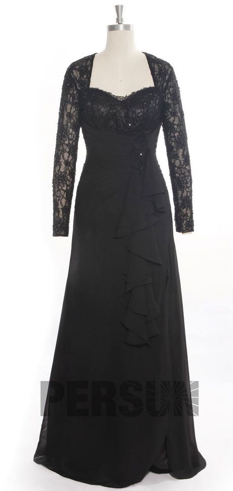 Longue robe noire soirée longue-robe-noire-soiree-73_7