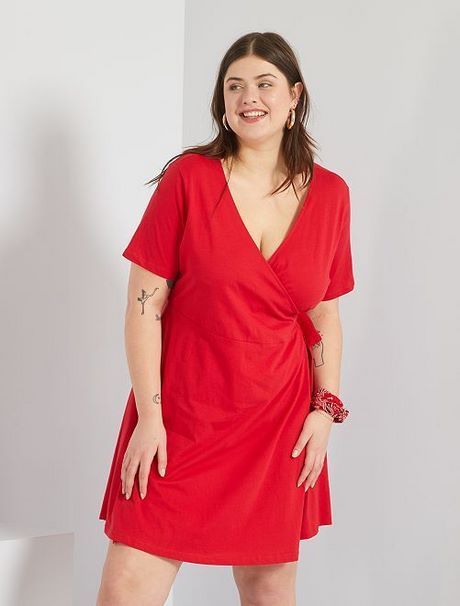 Robe courte rouge femme robe-courte-rouge-femme-05_12