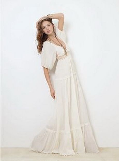 Robe longue champetre blanc robe-longue-champetre-blanc-34_8