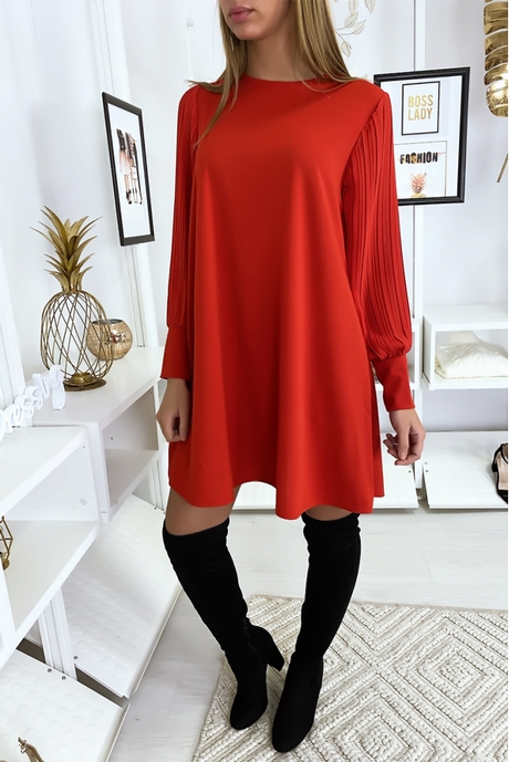 Robe rouge a manches longues robe-rouge-a-manches-longues-83_3