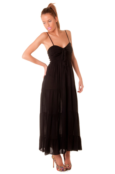Robe longue noire fluide robe-longue-noire-fluide-82