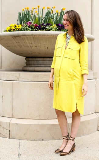 Robe chemise jaune robe-chemise-jaune-82_4