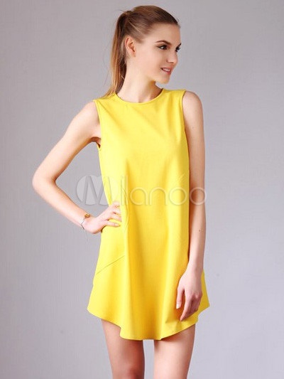 Robe jaune droite robe-jaune-droite-28_12