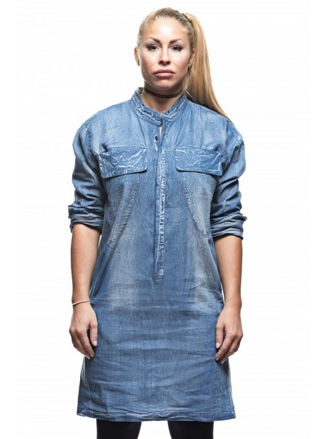 Chemise longue en jean femme chemise-longue-en-jean-femme-88_5