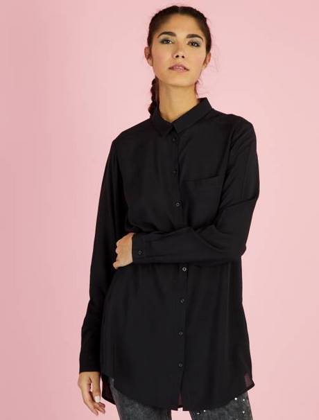 Chemise longue noir femme chemise-longue-noir-femme-63_2
