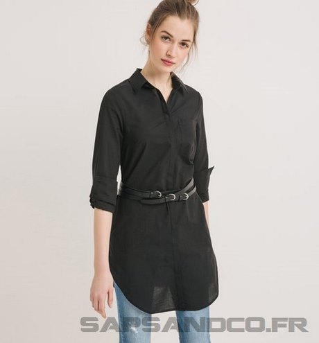 Chemise longue noir femme chemise-longue-noir-femme-63_7