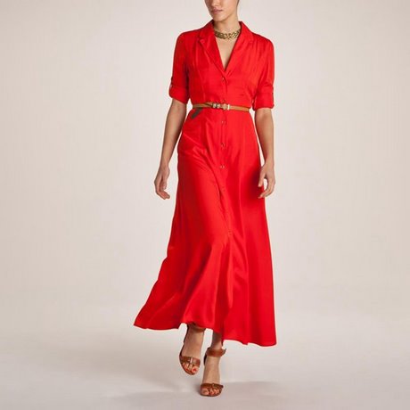 Chemise longue rouge femme chemise-longue-rouge-femme-49