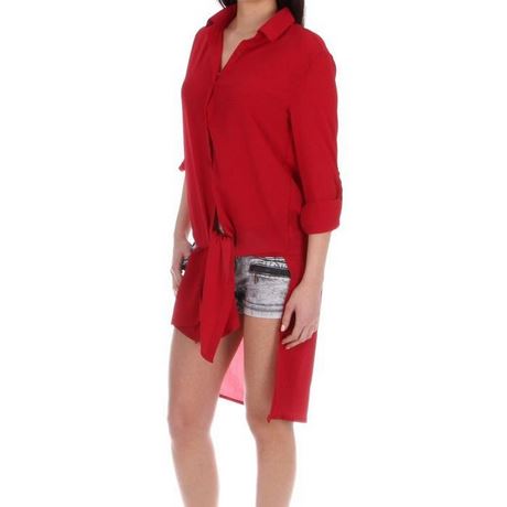 Chemise longue rouge femme chemise-longue-rouge-femme-49_3