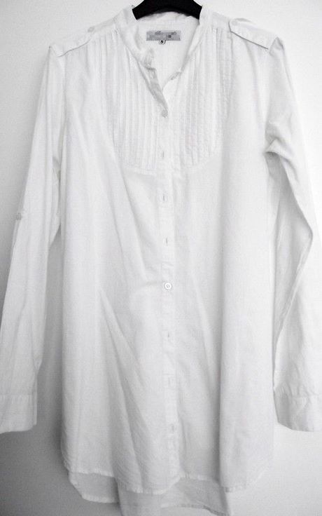 Chemise tunique blanche