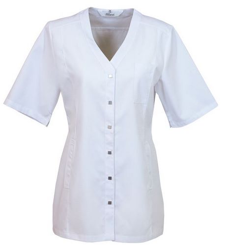 Tunique blouse blanche femme