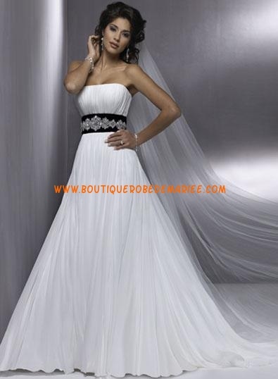 Robe de mariée blanche et noir robe-de-marie-blanche-et-noir-12_10
