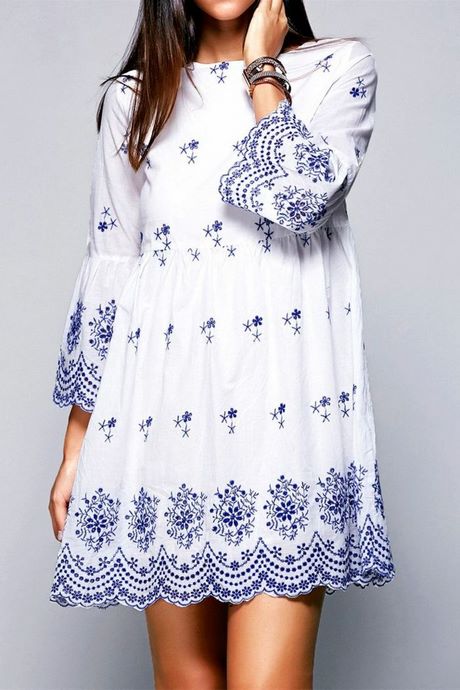 Robe blanche motif bleu robe-blanche-motif-bleu-15_3