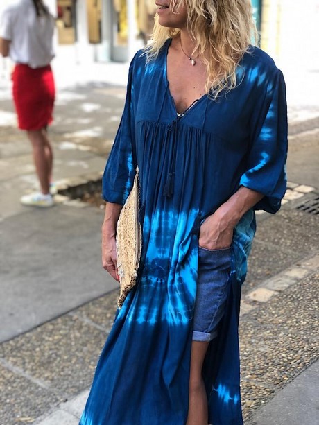 Robe bleu indigo robe-bleu-indigo-73_9