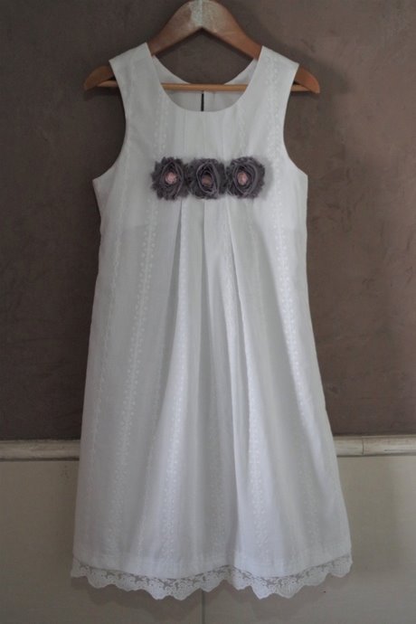 Robe chasuble blanche