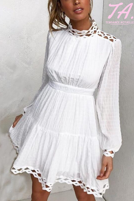 Robe classique blanche robe-classique-blanche-68