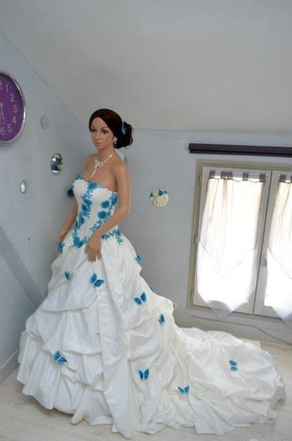 Robe de mariée bustier bleu robe-de-mariee-bustier-bleu-64_9