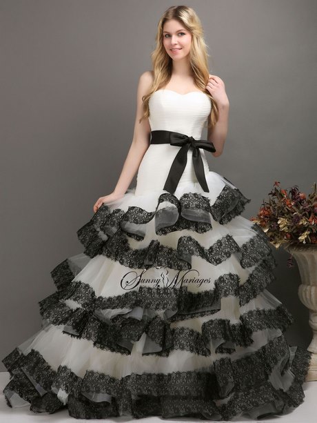 Robe de mariée bustier noir et blanc robe-de-mariee-bustier-noir-et-blanc-02_19