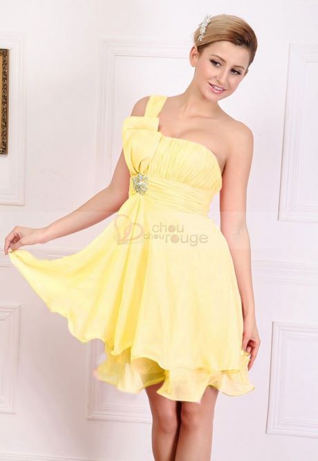 Robe habillée jaune robe-habillee-jaune-63_11