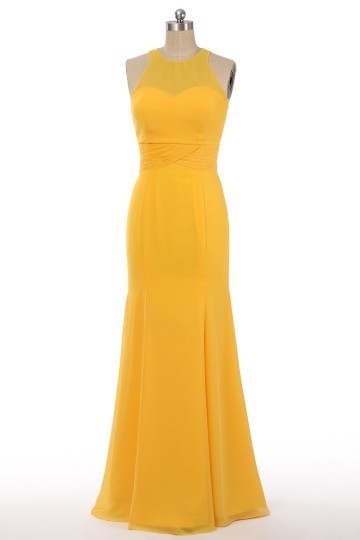 Robe habillée jaune robe-habillee-jaune-63_2