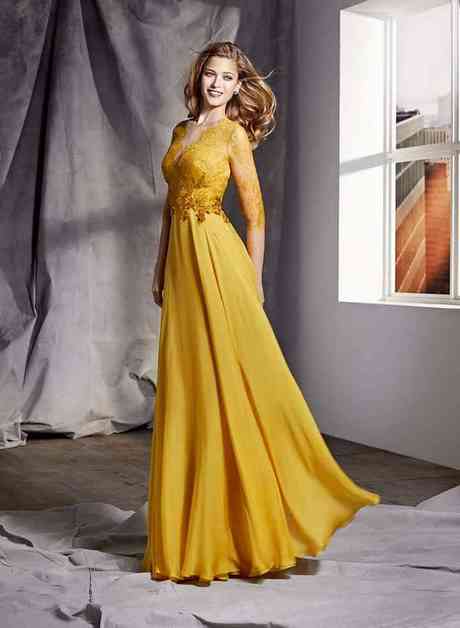Robe habillée jaune robe-habillee-jaune-63_4