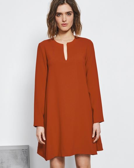 Robe hiver orange robe-hiver-orange-77_5