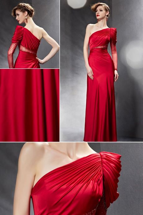 Robe longue rouge avec manche robe-longue-rouge-avec-manche-21_13