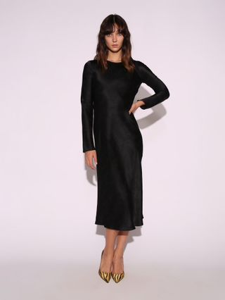 Robe noir longue classe robe-noir-longue-classe-12