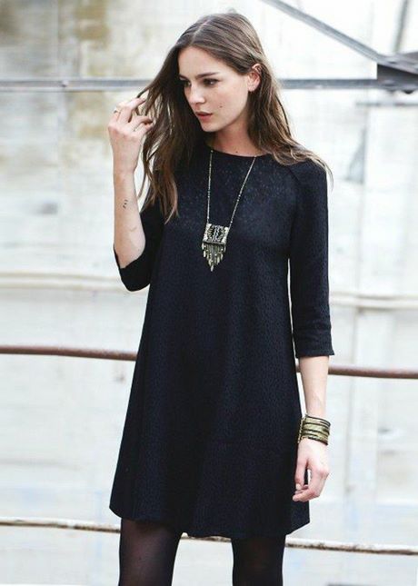 Robe noire chic hiver robe-noire-chic-hiver-56