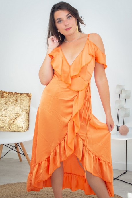Robe orange longue robe-orange-longue-91_2