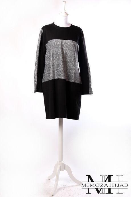 Robe pull noir pailleté robe-pull-noir-paillete-90_8